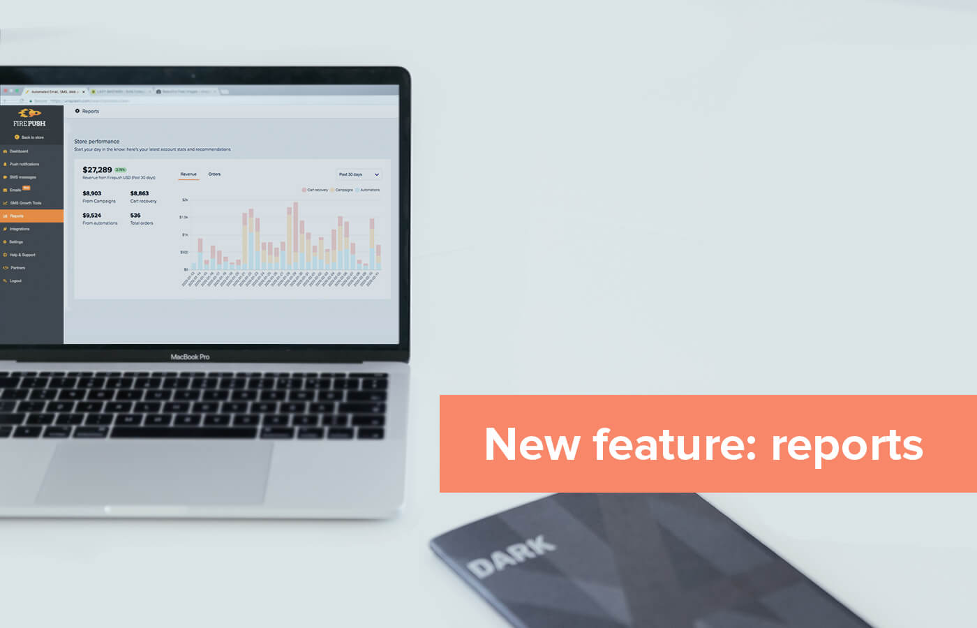 Your Shopify store report - new Firepush feature to help you analyze...