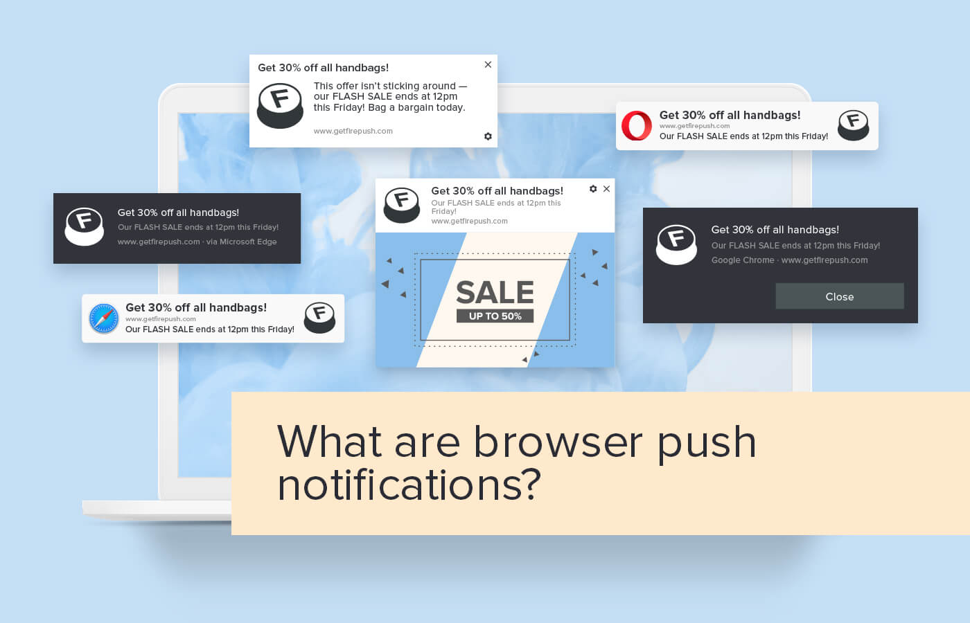 What are browser push notifications?
