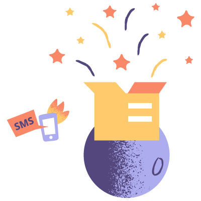 New product SMS message
