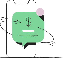 Payment refund SMS