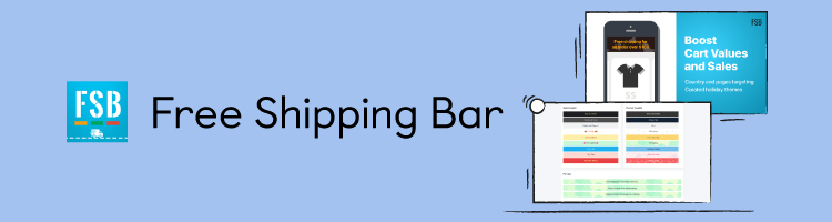 Shopify Free Shipping Bar Application - Essential Apps