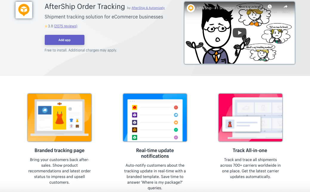 Blue Chic Boutique Order Tracking & Tech Stack - AfterShip