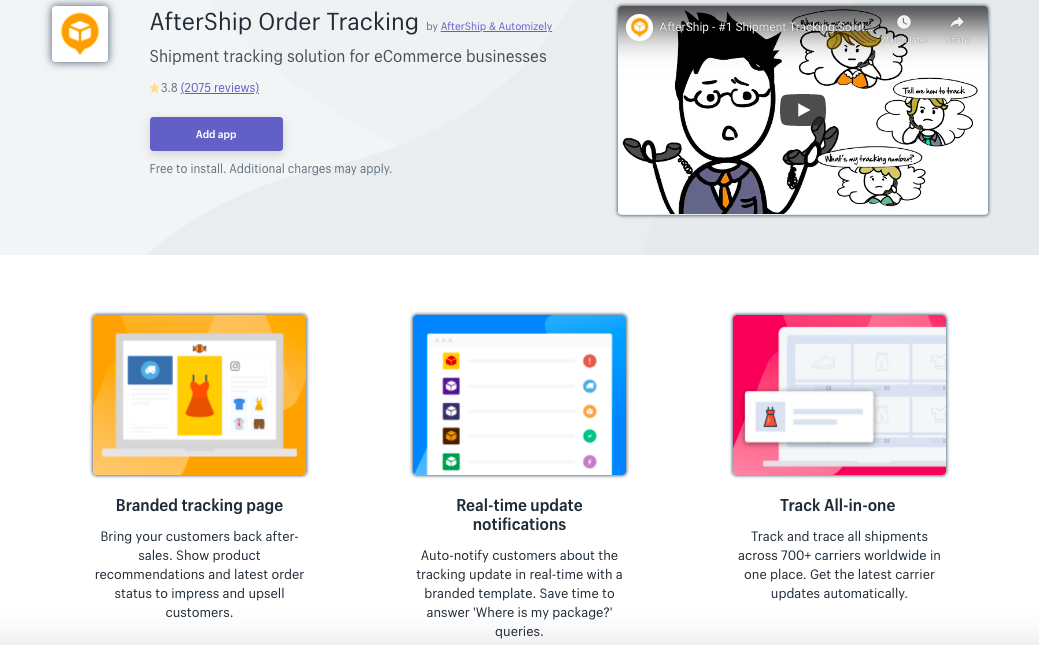 Ecommerce Package Tracking Solution, All In One