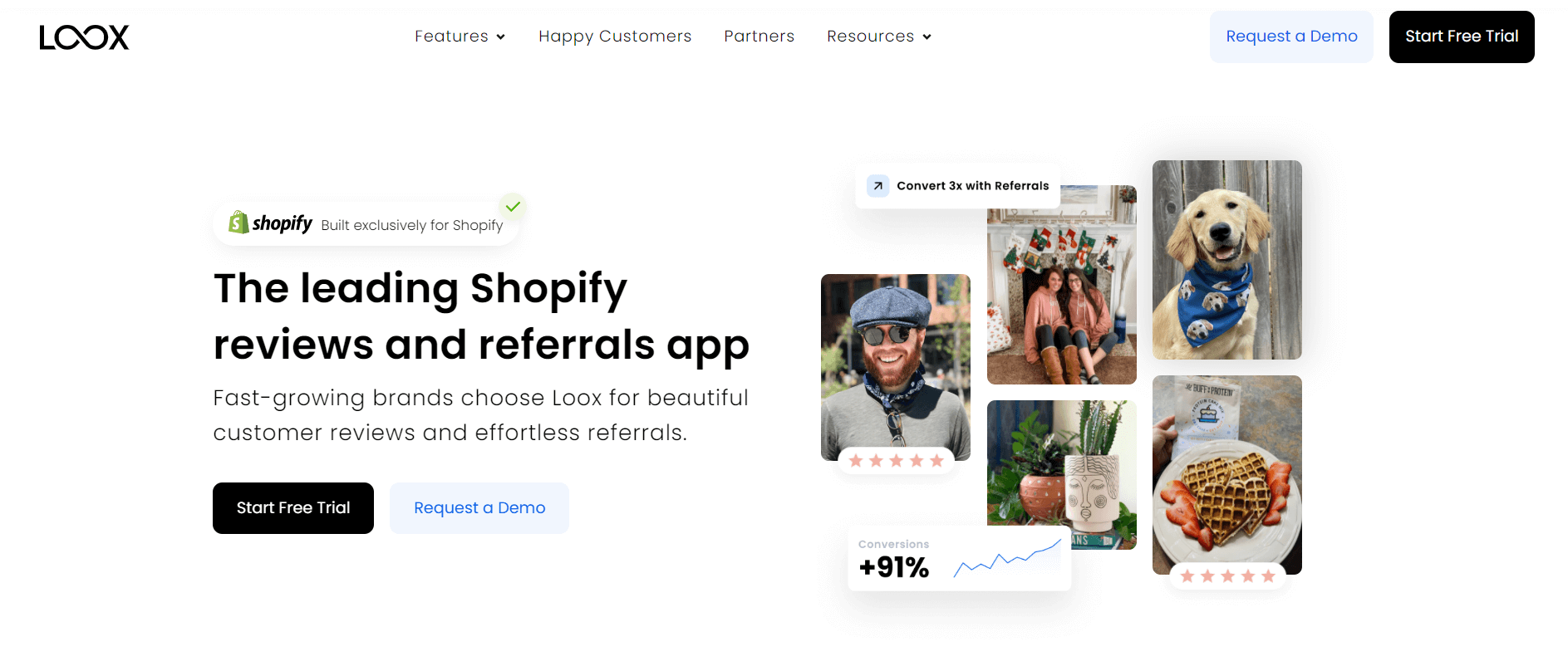 Loox - Shopify Product Reviews, UGC, Referrals, Upsells